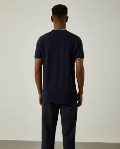 LION OF PORCHES Polos^Polo slim fit 100% algodão