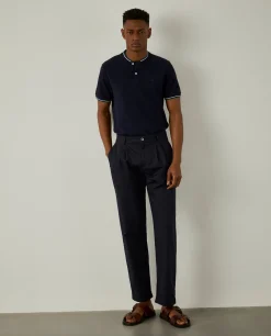 LION OF PORCHES Polos^Polo slim fit 100% algodão