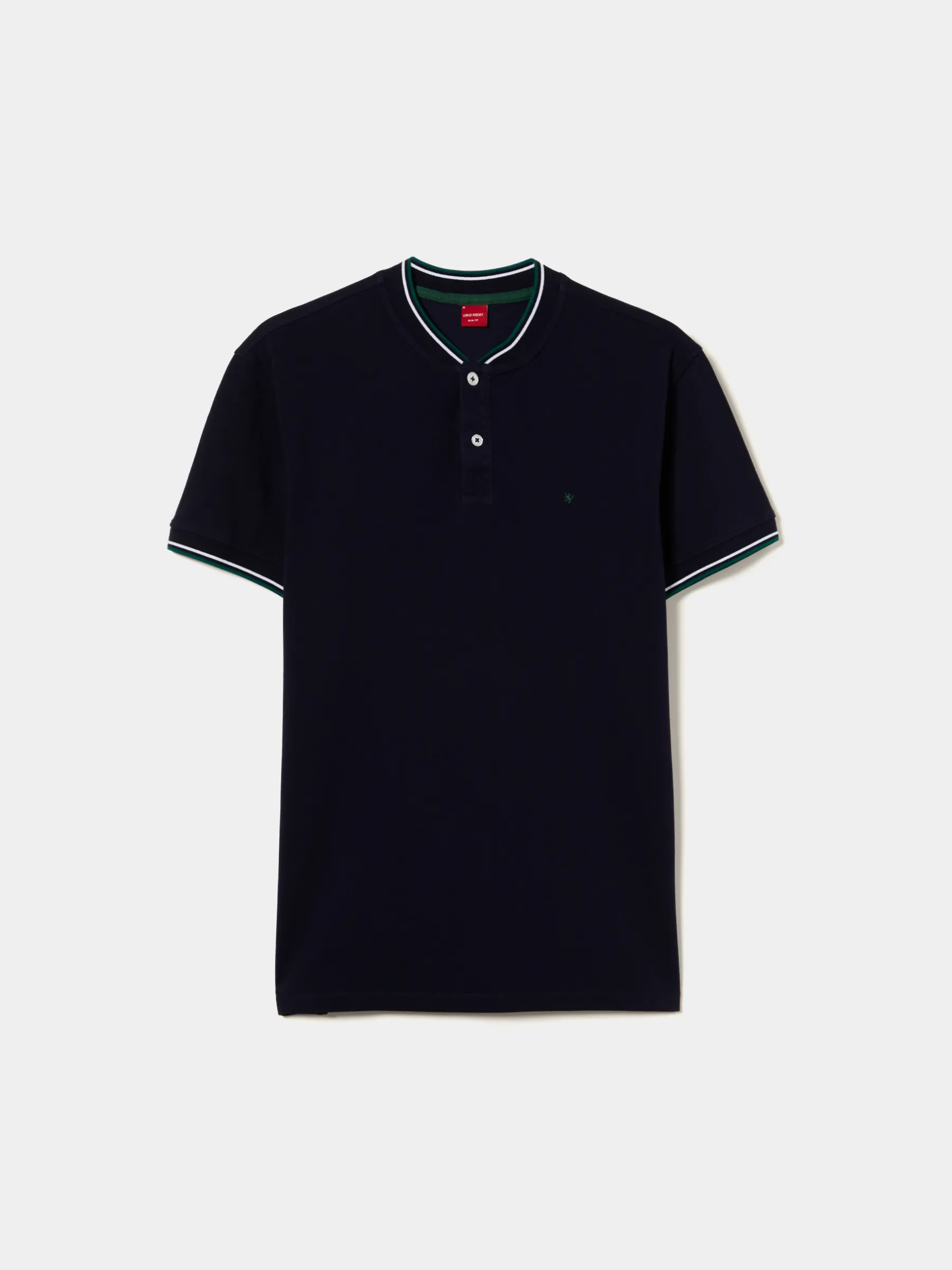 LION OF PORCHES Polos^Polo slim fit 100% algodão
