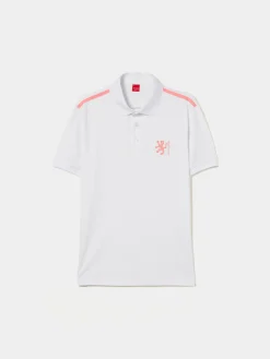 LION OF PORCHES Polos^Polo slim fit com risca em contraste