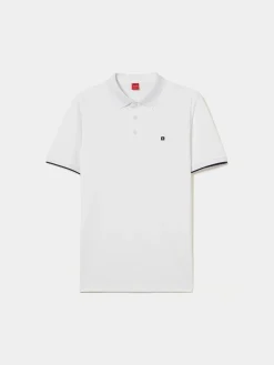LION OF PORCHES Polos^Polo slim fit com riscas a contraste