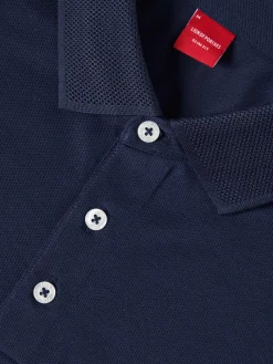 LION OF PORCHES Polos^Polo slim fit com riscas a contraste