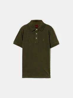 LION OF PORCHES Polos^Polo slim fit de algodão