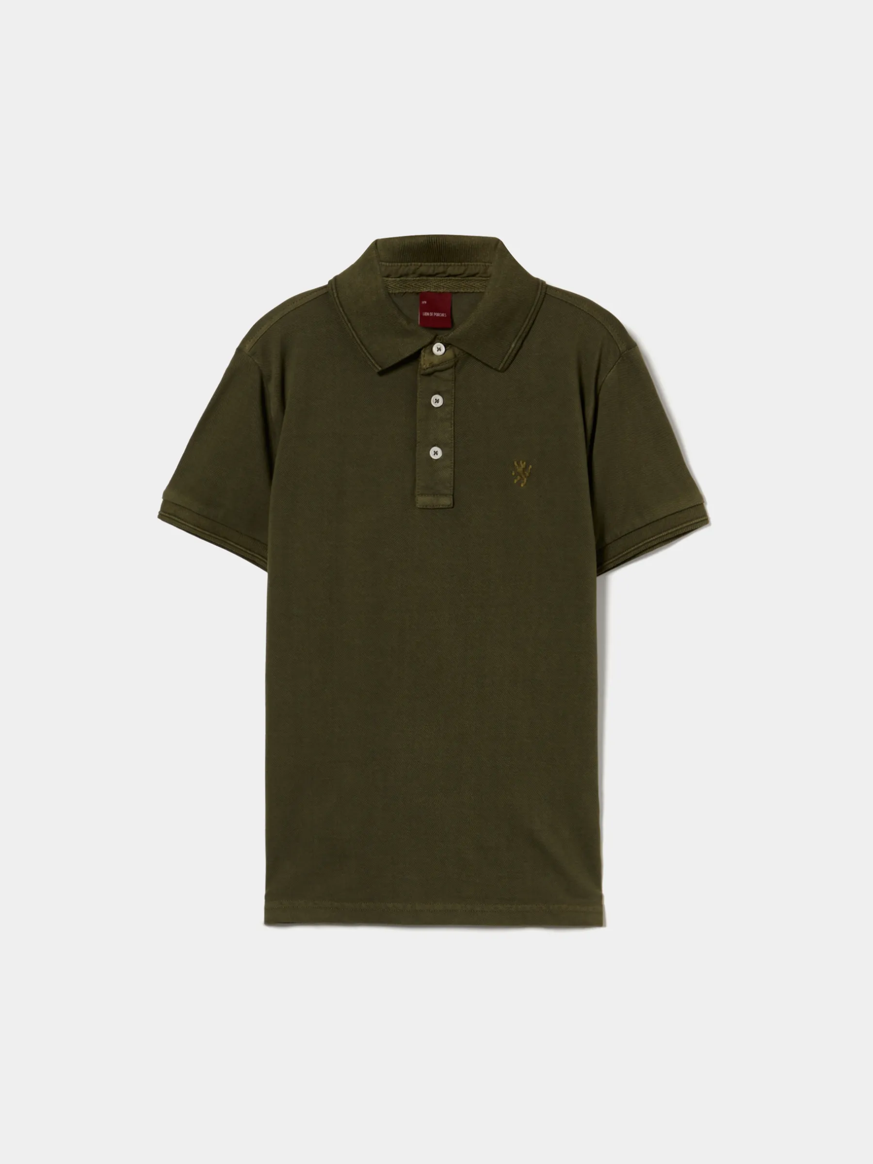 LION OF PORCHES Polos^Polo slim fit de algodão