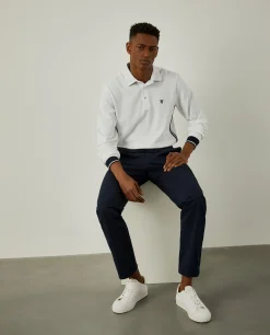 LION OF PORCHES Polos^Polo slim fit de manga comprida