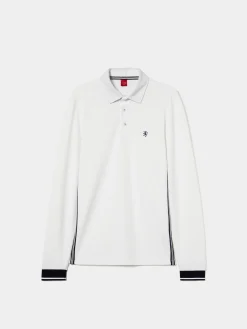 LION OF PORCHES Polos^Polo slim fit de manga comprida