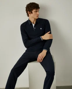 LION OF PORCHES Polos^Polo slim fit de manga comprida