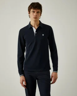 LION OF PORCHES Polos^Polo slim fit de manga comprida