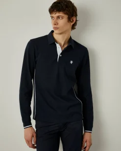 LION OF PORCHES Polos^Polo slim fit de manga comprida