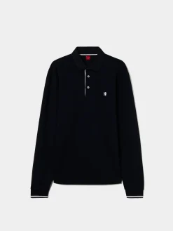 LION OF PORCHES Polos^Polo slim fit de manga comprida