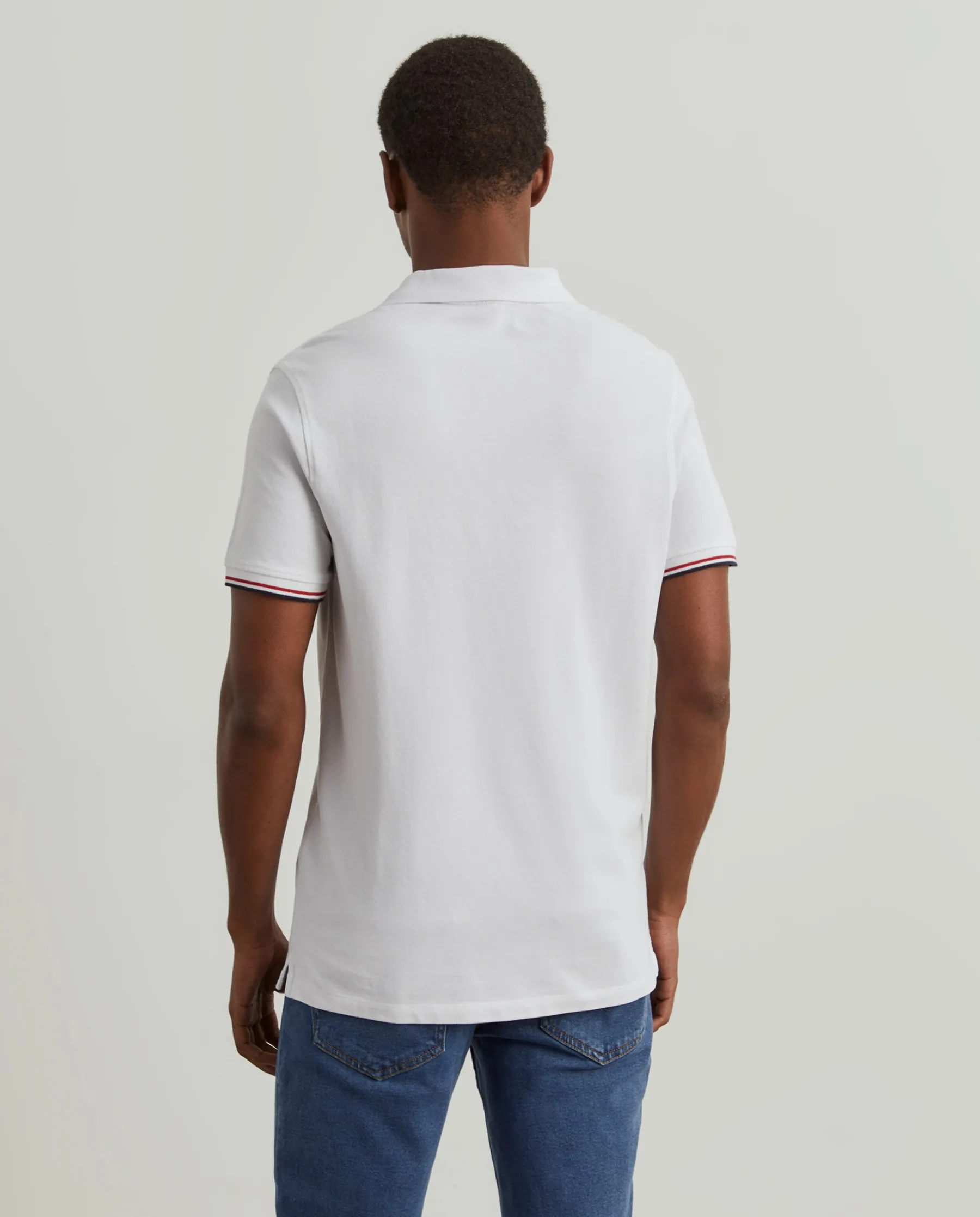 LION OF PORCHES Polos^Polo slim fit em algodão