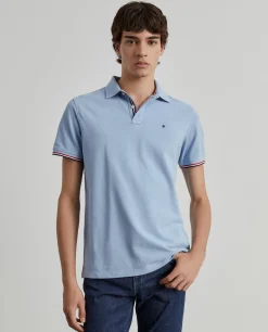 LION OF PORCHES Polos^Polo slim fit em algodão