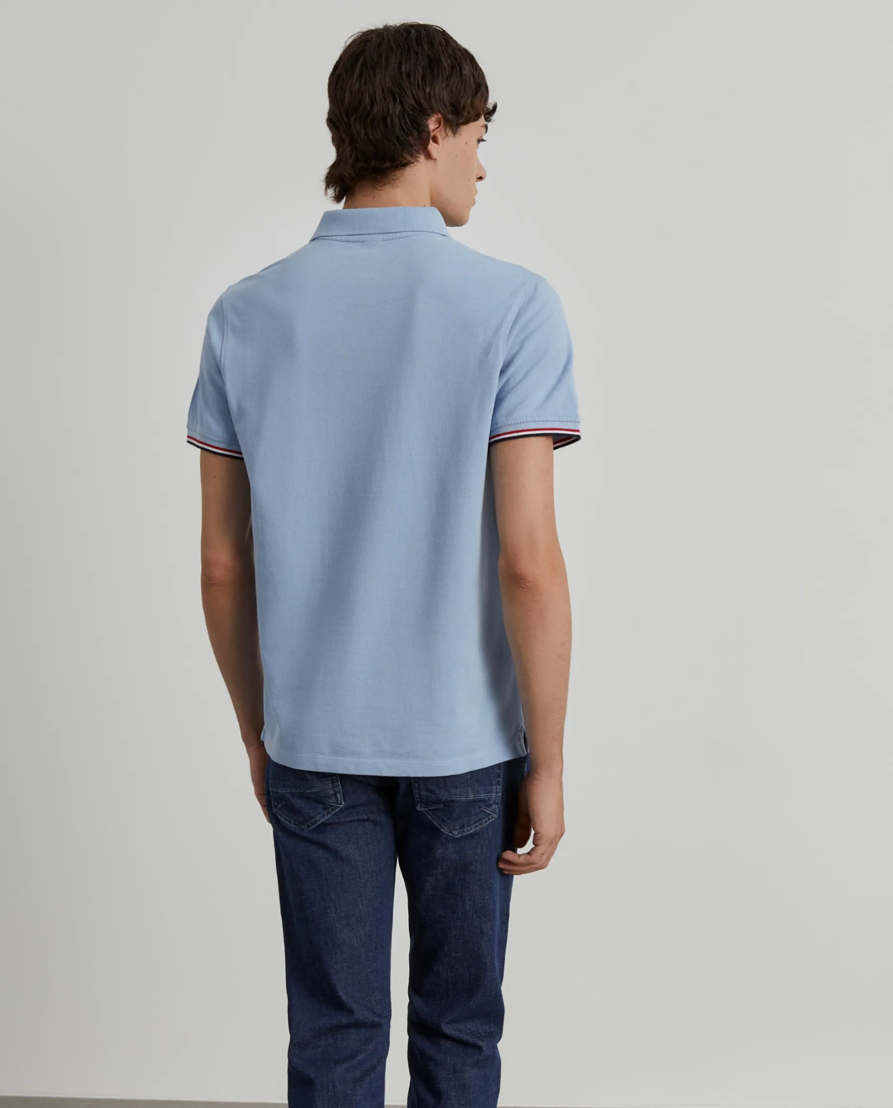 LION OF PORCHES Polos^Polo slim fit em algodão
