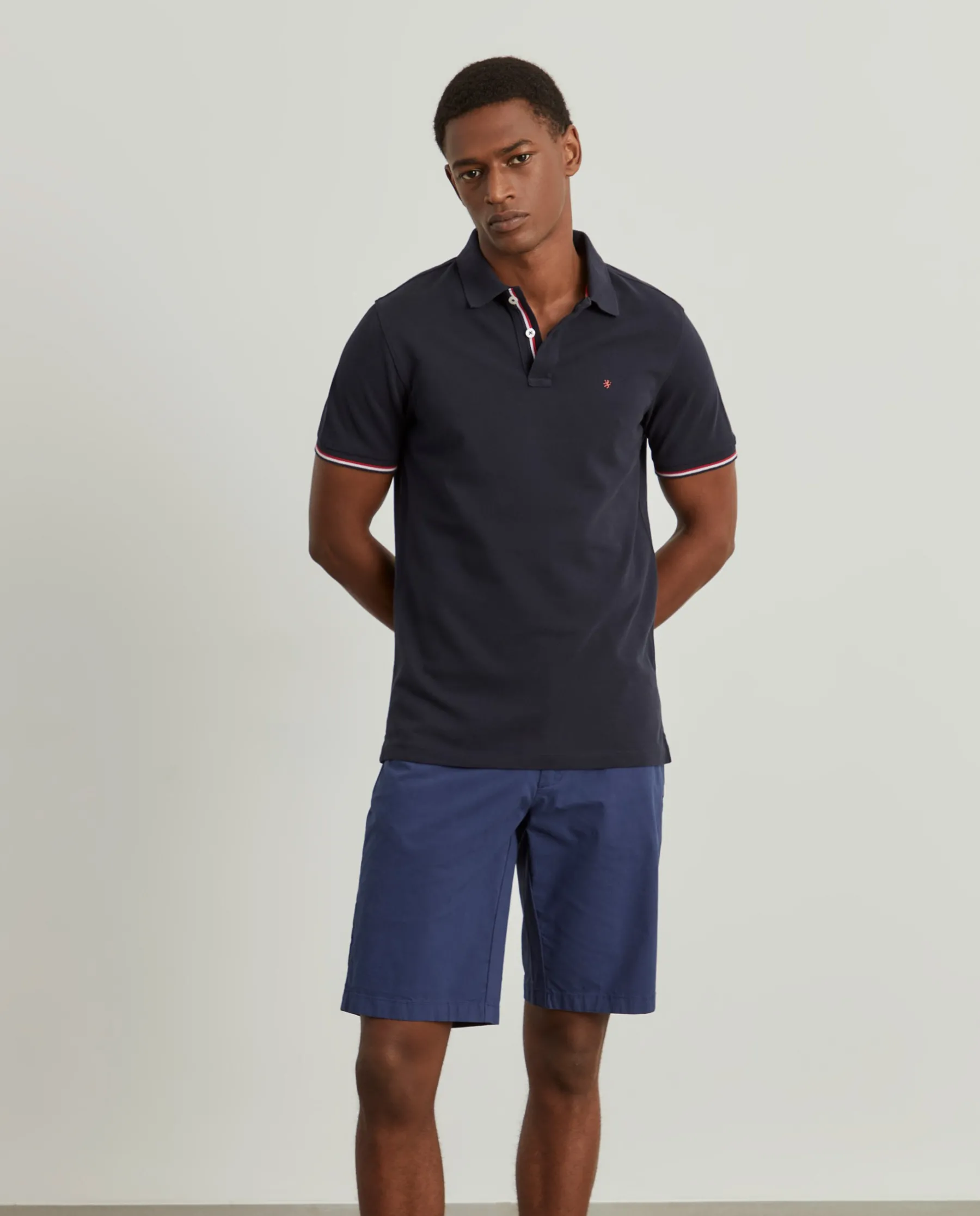 LION OF PORCHES Polos^Polo slim fit em algodão