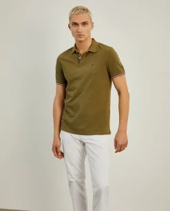 LION OF PORCHES Polos^Polo slim fit em algodão