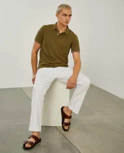 LION OF PORCHES Polos^Polo slim fit em algodão