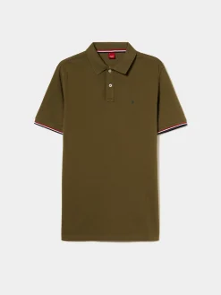 LION OF PORCHES Polos^Polo slim fit em algodão