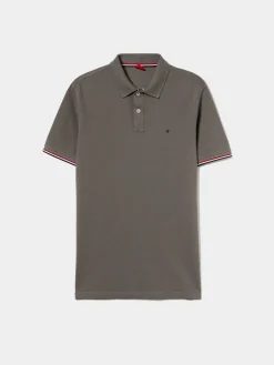 LION OF PORCHES Polos^Polo slim fit em algodão