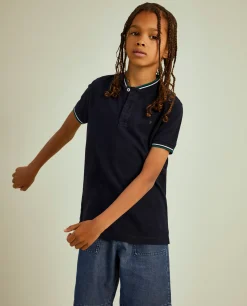 LION OF PORCHES Polos^Polo slim fit em algodão