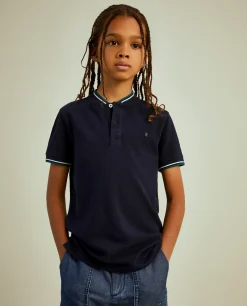 LION OF PORCHES Polos^Polo slim fit em algodão