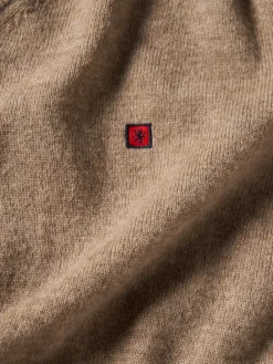 LION OF PORCHES Pullovers^Pullover de lã decote em V