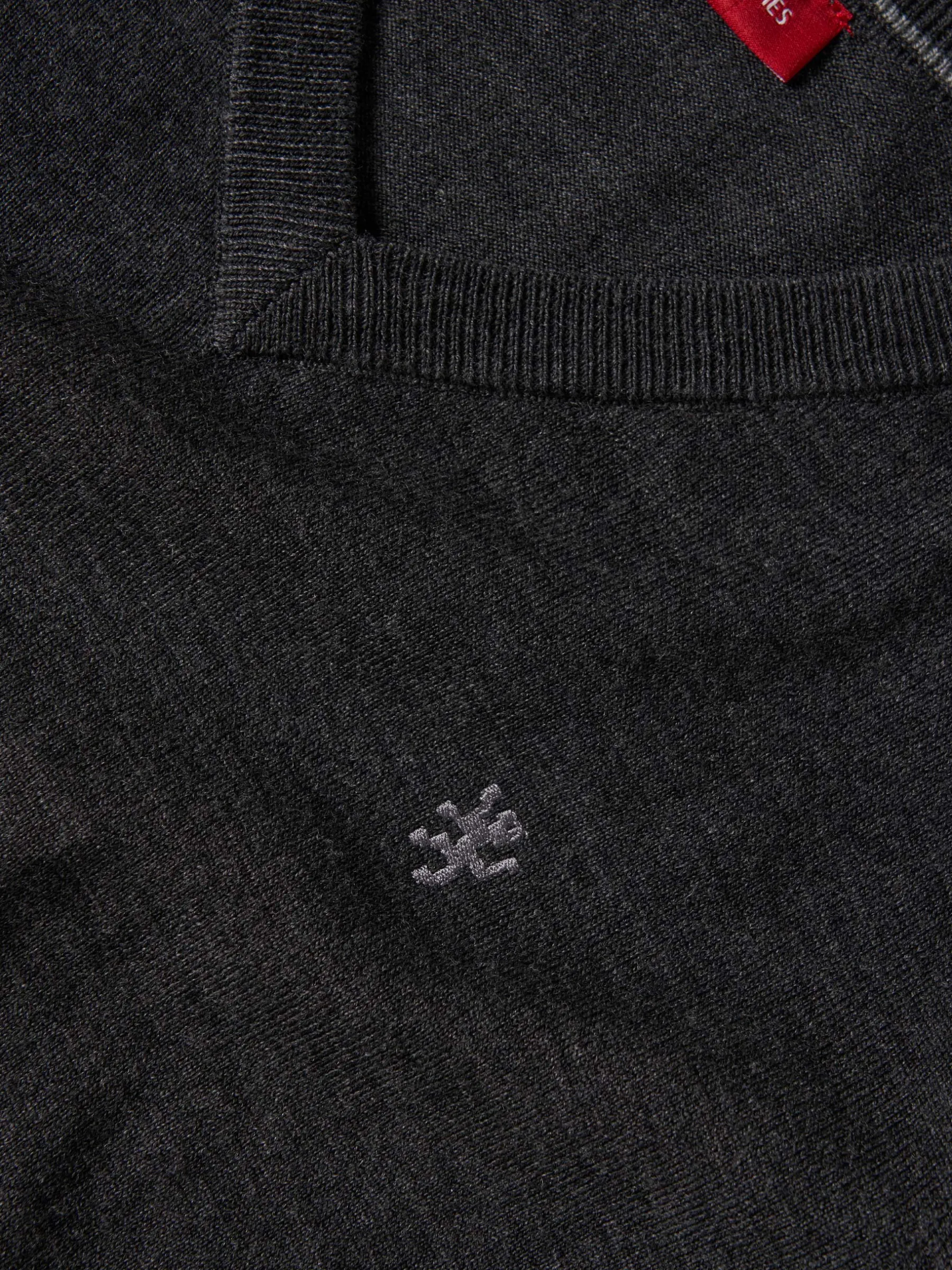 LION OF PORCHES Pullovers^Pullover de lã decote em V
