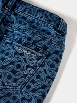 LION OF PORCHES Saias / Calções^Saia denim com monograma