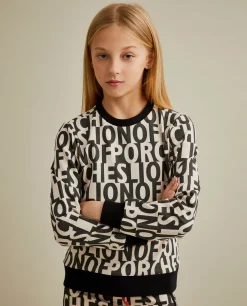 LION OF PORCHES Camisolas^Sweater com branding all over