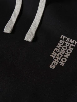 LION OF PORCHES Sweats^Sweater com capuz
