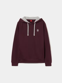 LION OF PORCHES Sweats^Sweater com capuz ajustável