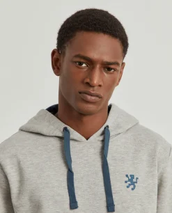 LION OF PORCHES Sweats^Sweater com capuz ajustável