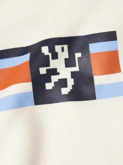 LION OF PORCHES Sweats^Sweater com capuz e estampado