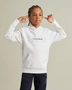 LION OF PORCHES Sweats^Sweater com capuz e logotipo
