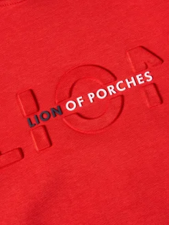 LION OF PORCHES Sweats^Sweater com capuz e logotipo