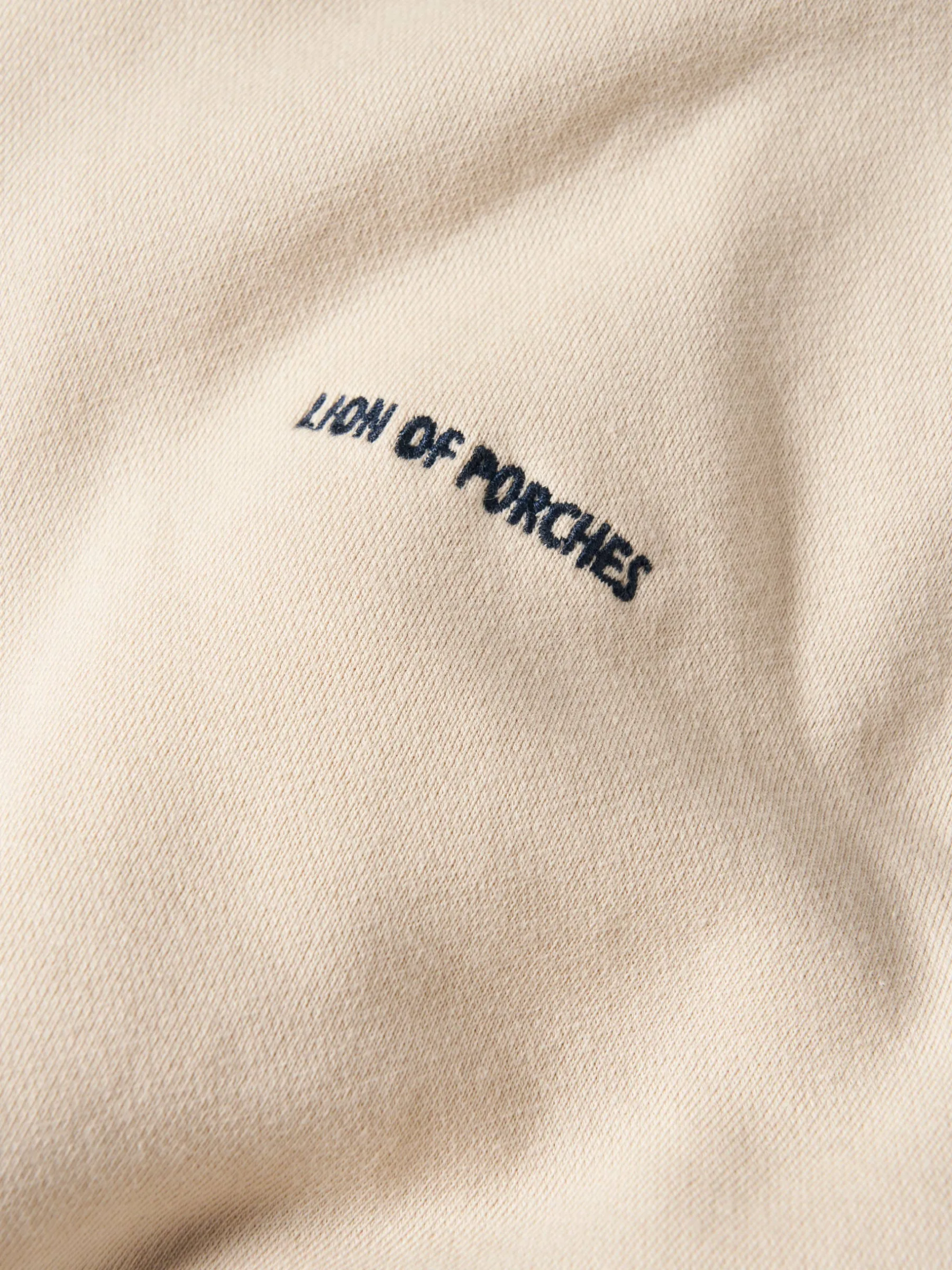 LION OF PORCHES Sweats^Sweater com capuz e mangas em contraste