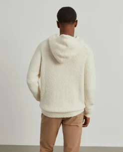 LION OF PORCHES Camisolas^Sweater com capuz em malha estruturada