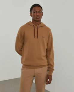 LION OF PORCHES Sweats^Sweater com capuz em malha piqué