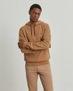 LION OF PORCHES Sweats^Sweater com capuz em malha piqué