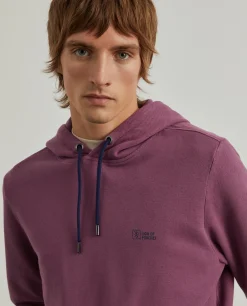 LION OF PORCHES Sweats^Sweater com capuz em malha piqué