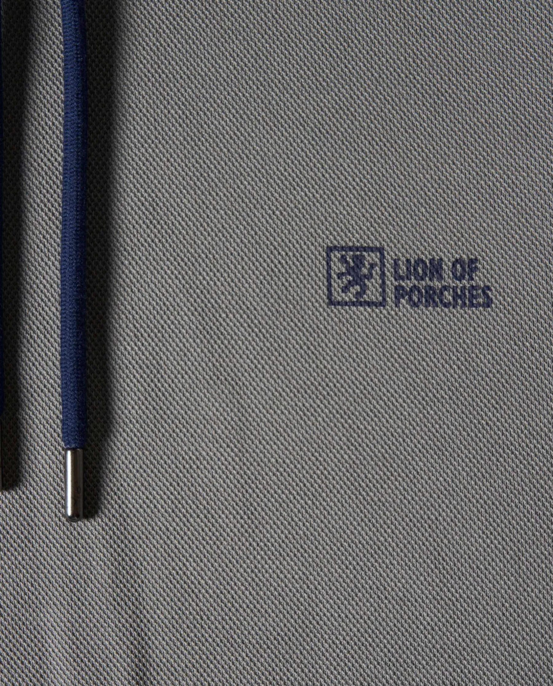 LION OF PORCHES Sweats^Sweater com capuz em malha piqué