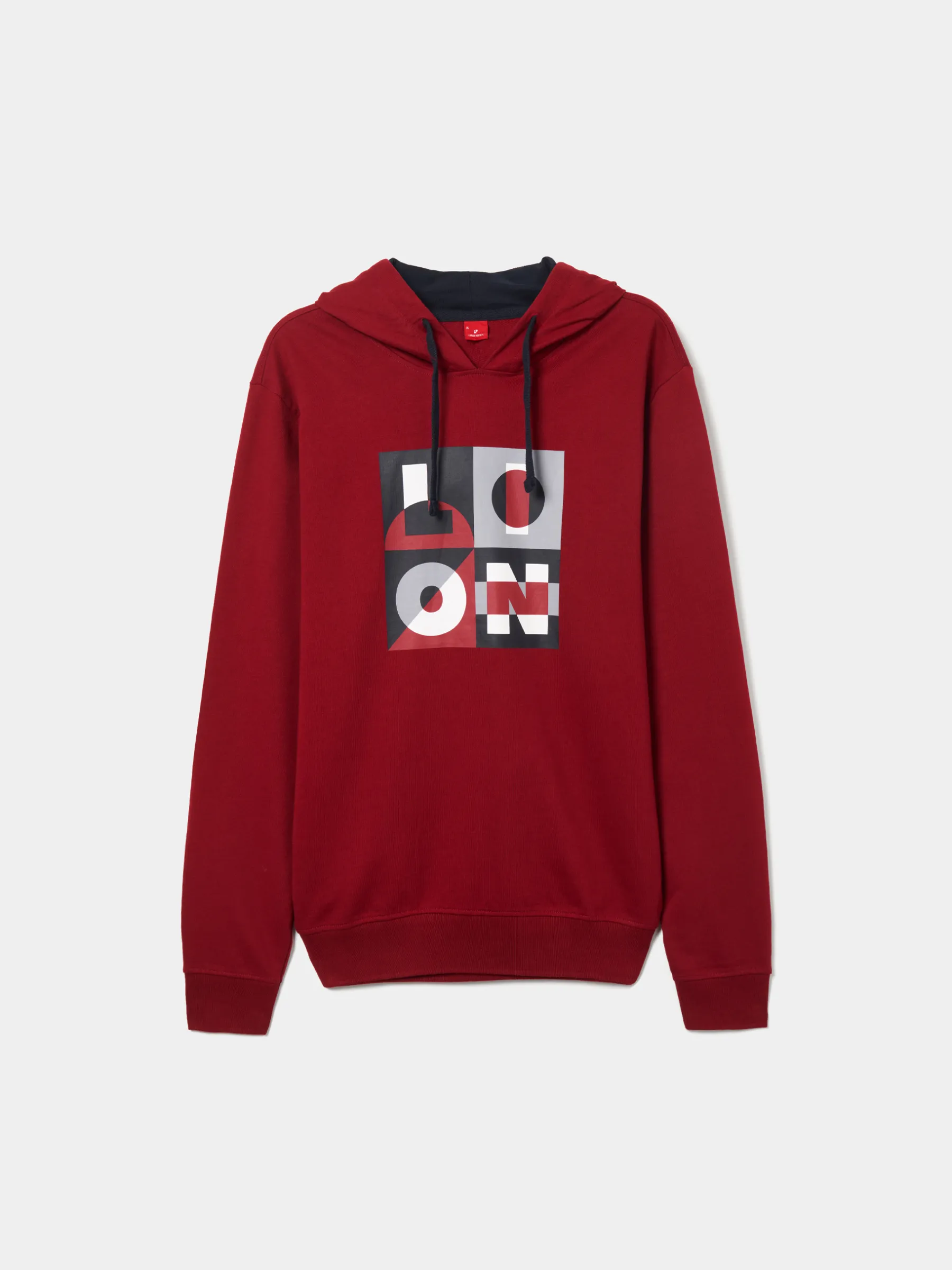 LION OF PORCHES Sweats^Sweater com estampado e capuz