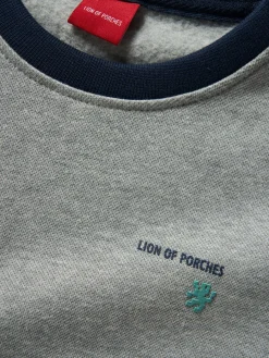 LION OF PORCHES Camisolas^Sweater de algodão color block