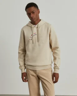 LION OF PORCHES Sweats^Sweater de algodão com capuz