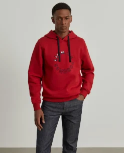 LION OF PORCHES Sweats^Sweater de algodão com capuz