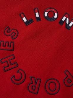 LION OF PORCHES Sweats^Sweater de algodão com capuz