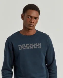 LION OF PORCHES Sweats^Sweater de algodão com estampado