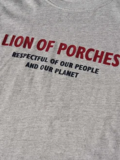 LION OF PORCHES Camisolas^Sweater de algodão com estampado