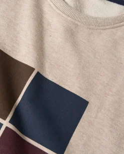 LION OF PORCHES Sweats^Sweater de algodão com estampado
