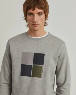 LION OF PORCHES Sweats^Sweater de algodão com estampado