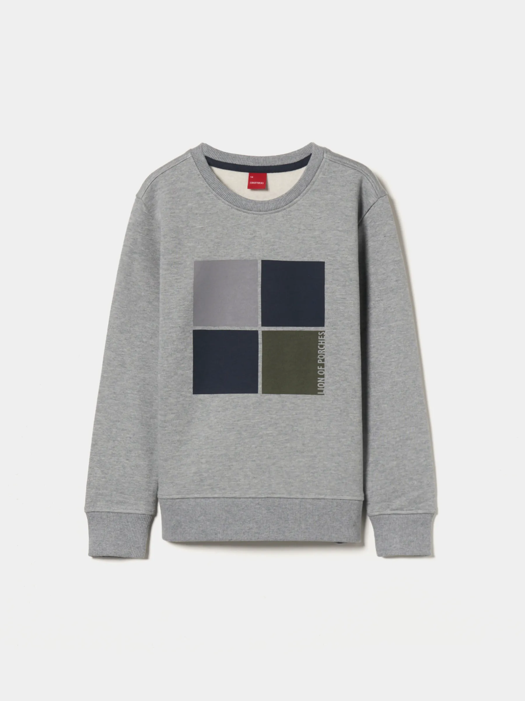LION OF PORCHES Sweats^Sweater de algodão com estampado